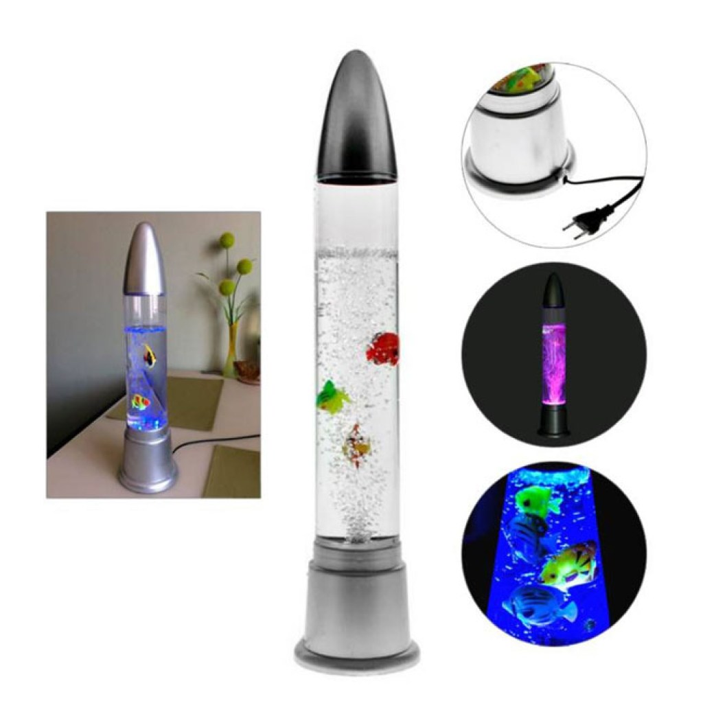 Διακοσμητική Λάμπα με Ψάρια